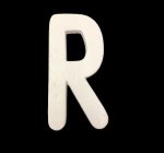 FOAM LETTER -R (1PC)