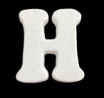 5" Foam Letter- H (1PC)