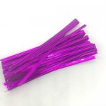 P1014RP Red Purple Metallic Twist Ties 4"(L) 4mm(W) (100pcs)