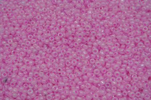 Seed Beads -11/0 size #145 Pearl Pink 1Pound