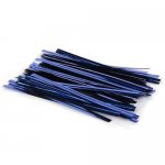 P1014B Royal Blue Metallic Twist Ties 4"(L) 4mm(W) (100pcs)