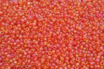 Seed Beads -11/0 size #410 Pearl Orange Red 1/6Pound