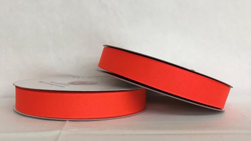 1/4" SATIN #025 Neon Red