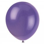 P1050PUR 12" Balloon Purple (12pcs)