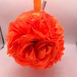 PFB-02O Orange 10" Flower Ball (1pcs)