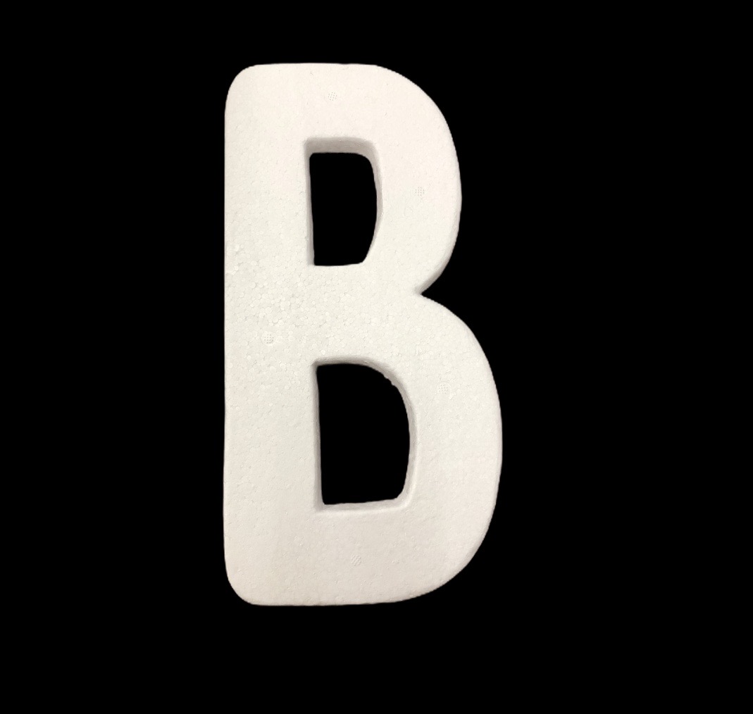 FOAM LETTER -B (1PC) - Click Image to Close