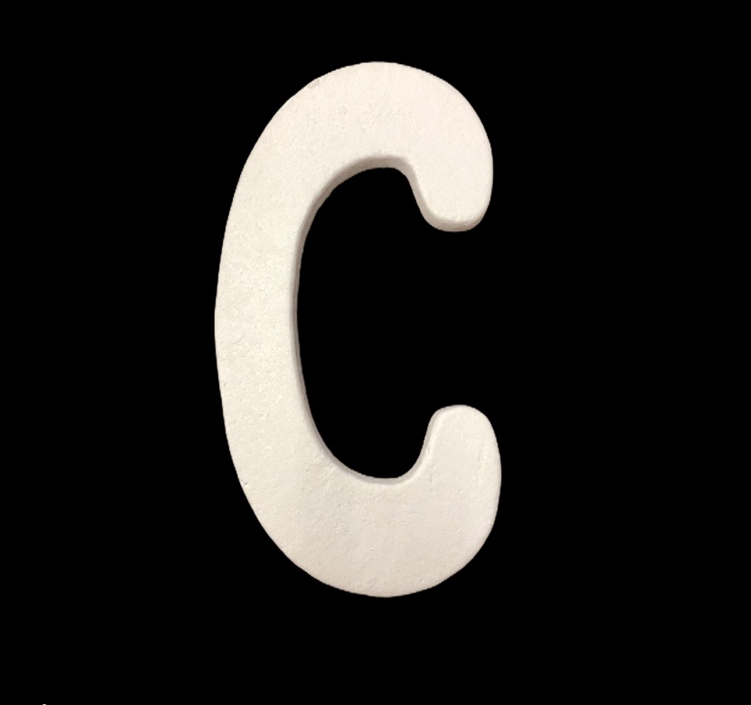 FOAM LETTER -C (1PC) - Click Image to Close