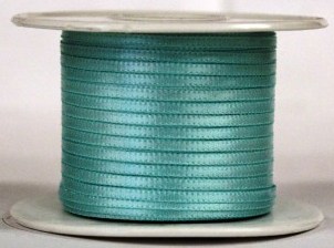 1/8" 100Y SATIN #607 Aqua - Click Image to Close