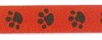 7/8" PAW #065 Red w/Black
