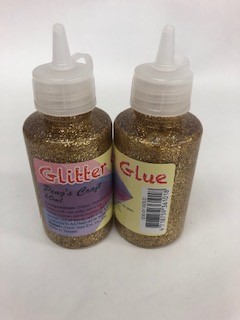 Glitter Glue 60 ML Gold