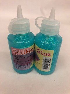 Glitter Glue 60 ML Ice Blue - Click Image to Close