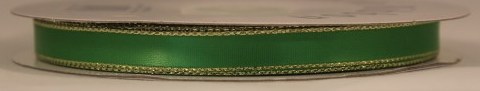 1/4" GOLD EDGE #042 Apple Green w/gold - Click Image to Close