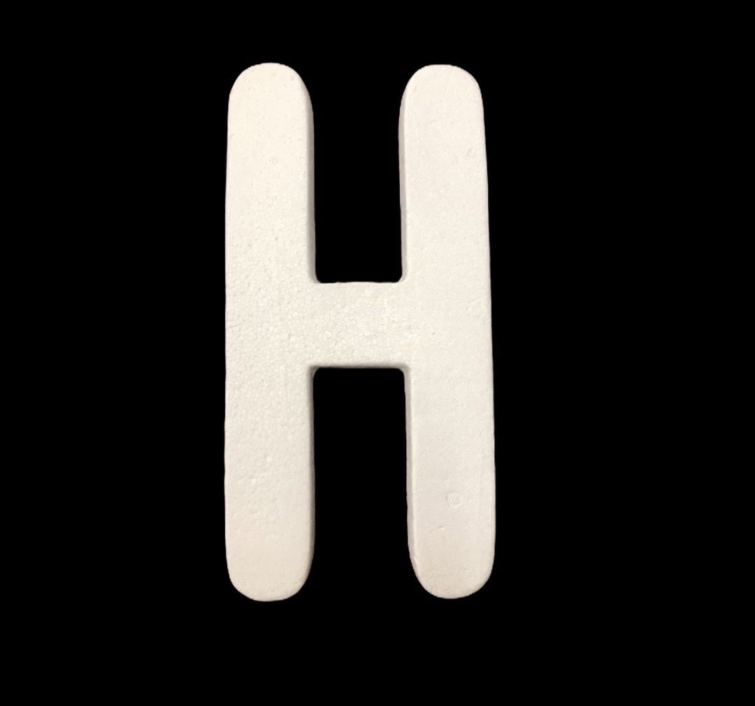 FOAM LETTER -H (1PC) - Click Image to Close