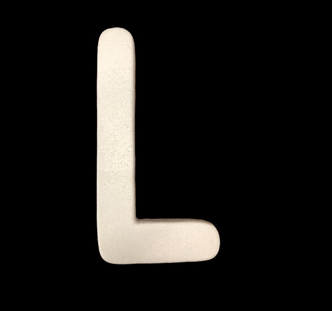 FOAM LETTER -L (1PC) - Click Image to Close