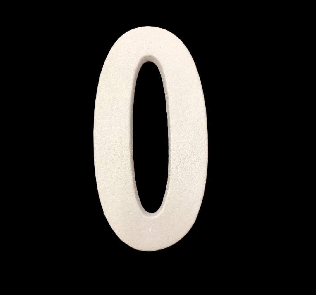 FOAM LETTER -O (1PC) - Click Image to Close