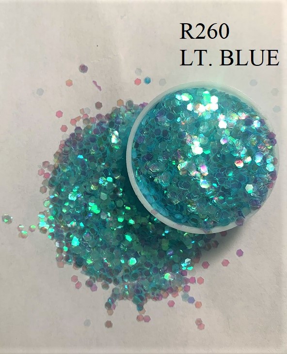 R260 LT. BLUE (1.6MM) 500G/BAG R260 LT. BLUE (1.6MM) 500G/BAG