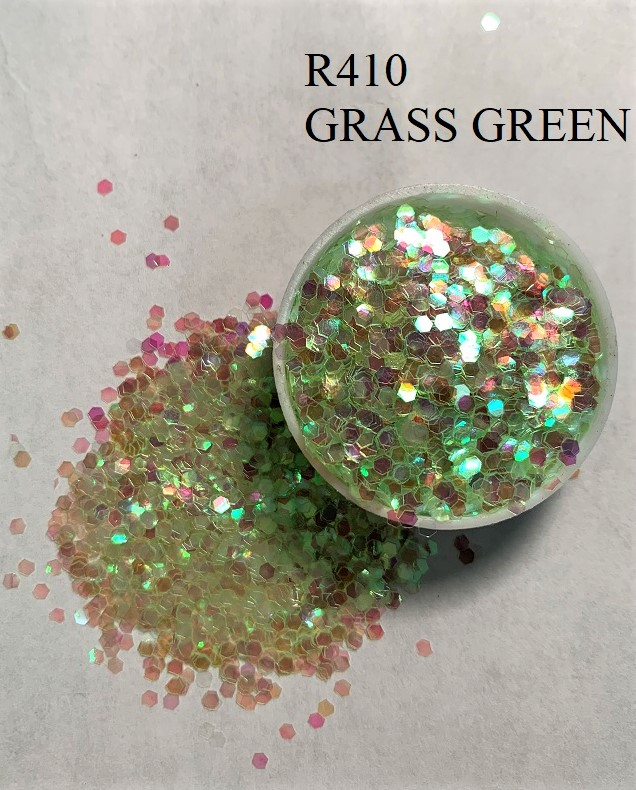 R410 GRASS GREEN (1.6MM) 500G/BAG R410 GRASS GREEN (1.6MM) 500G/BAG