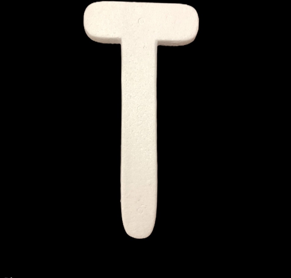 FOAM LETTER -T (1PC) - Click Image to Close