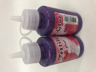 Textile Glue 60 ML Purple - Click Image to Close