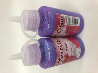 Textile Glue 60 ML Lavender - Click Image to Close