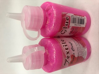 Textile Glue 60 ML Pink - Click Image to Close